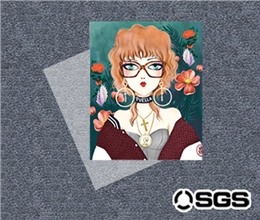 超柔软性彩色烫画